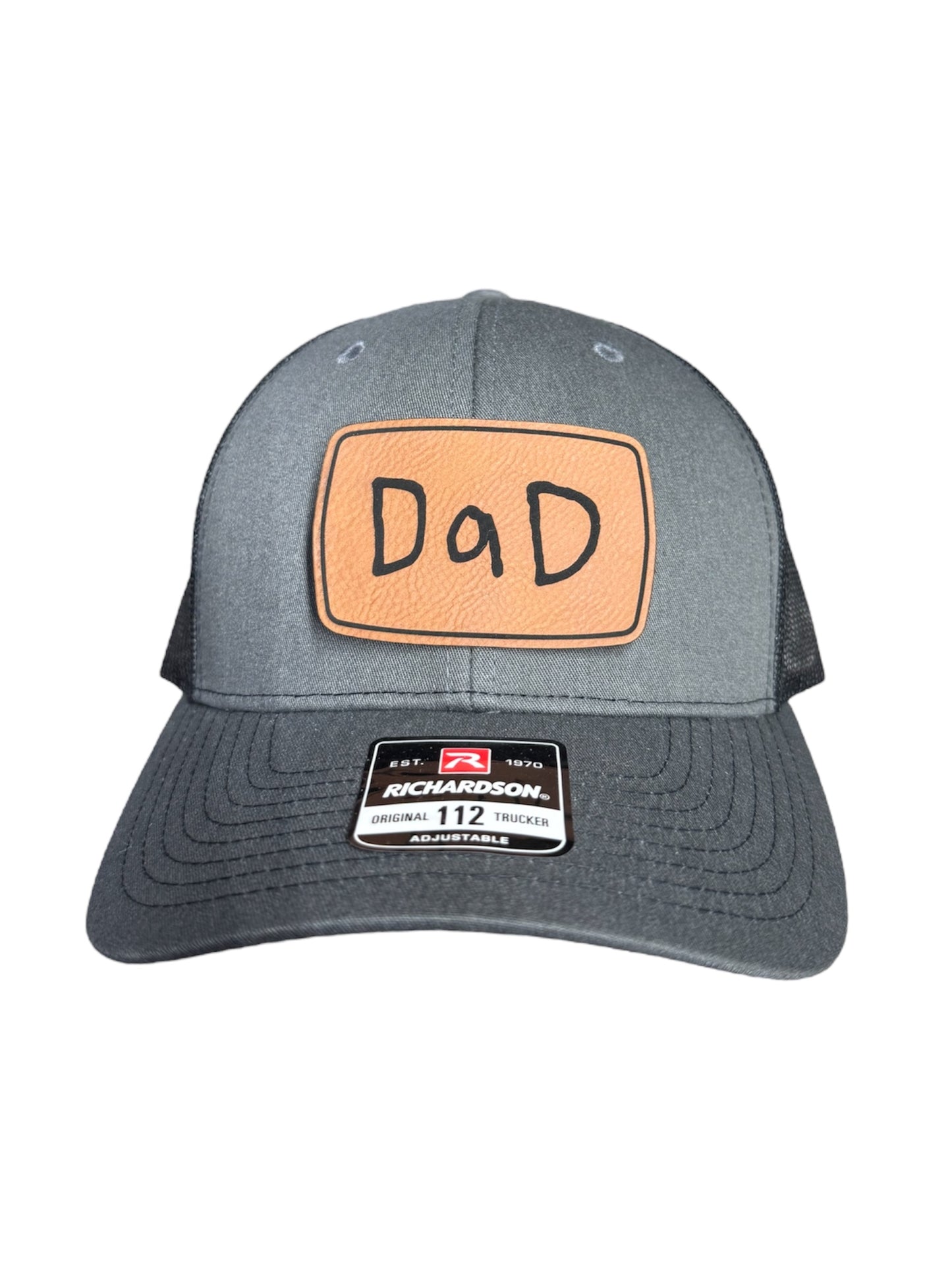 Handwritten Leatherette Patch Hat