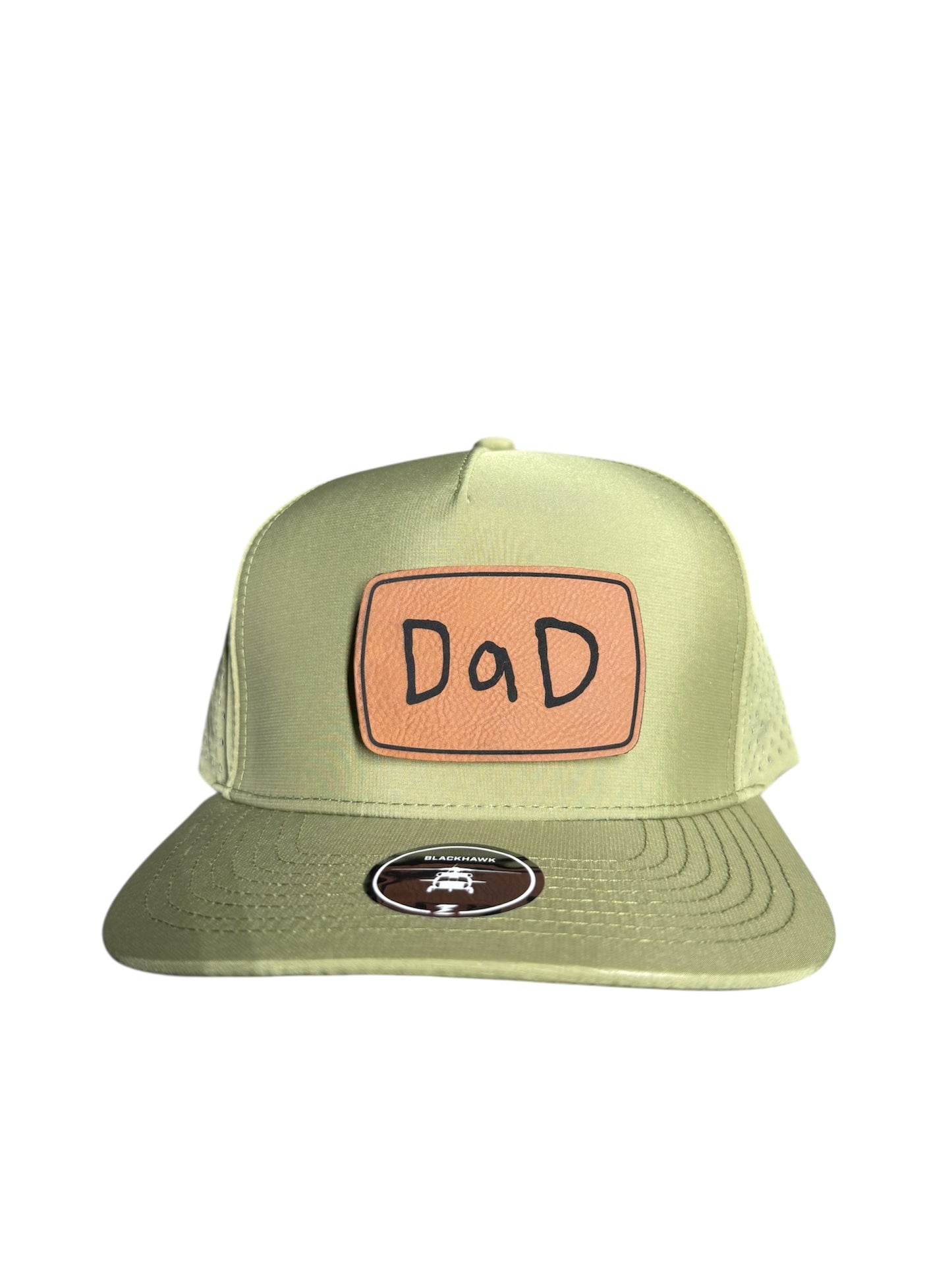 Handwritten Leatherette Patch Hat