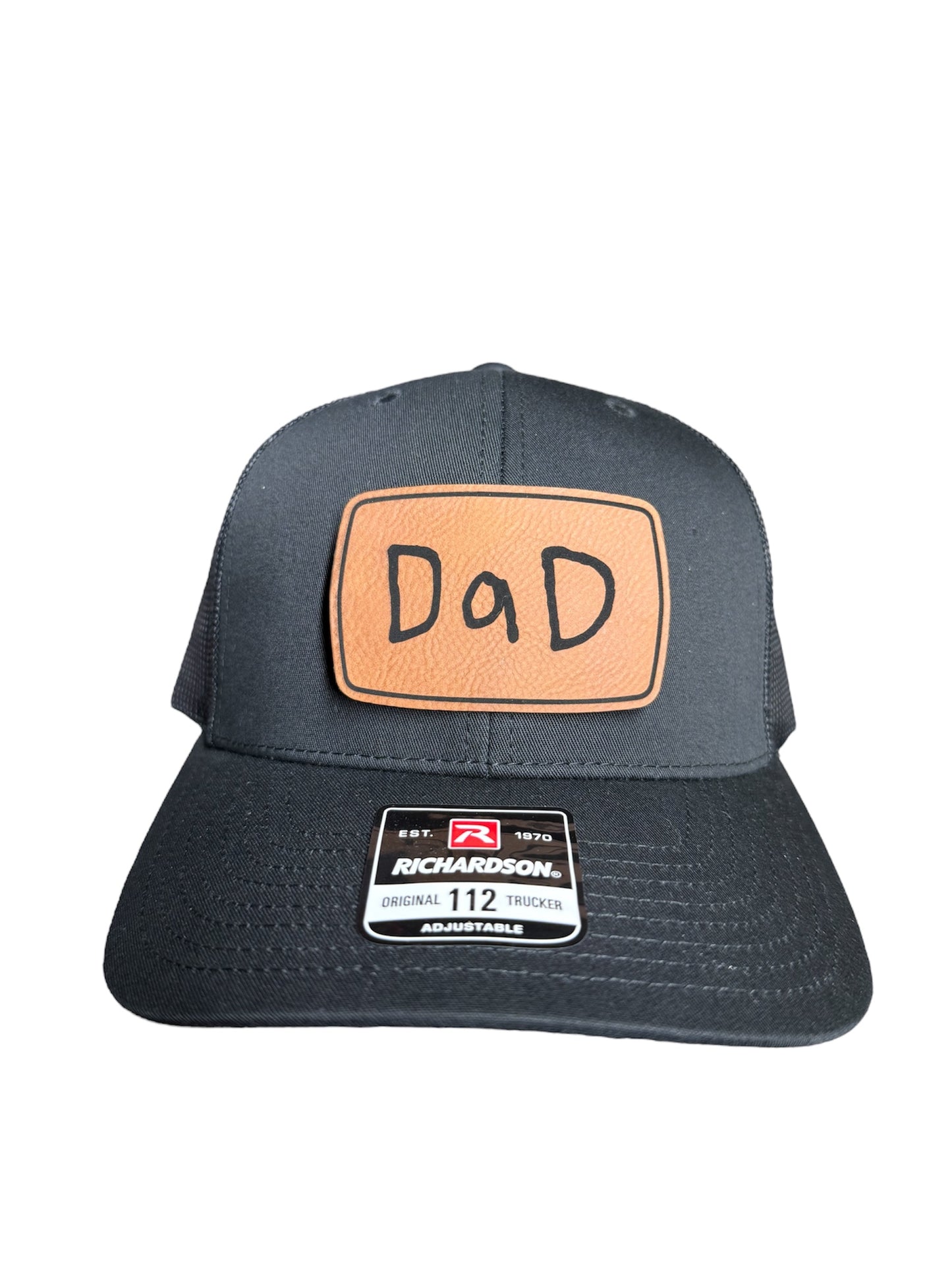Handwritten Leatherette Patch Hat