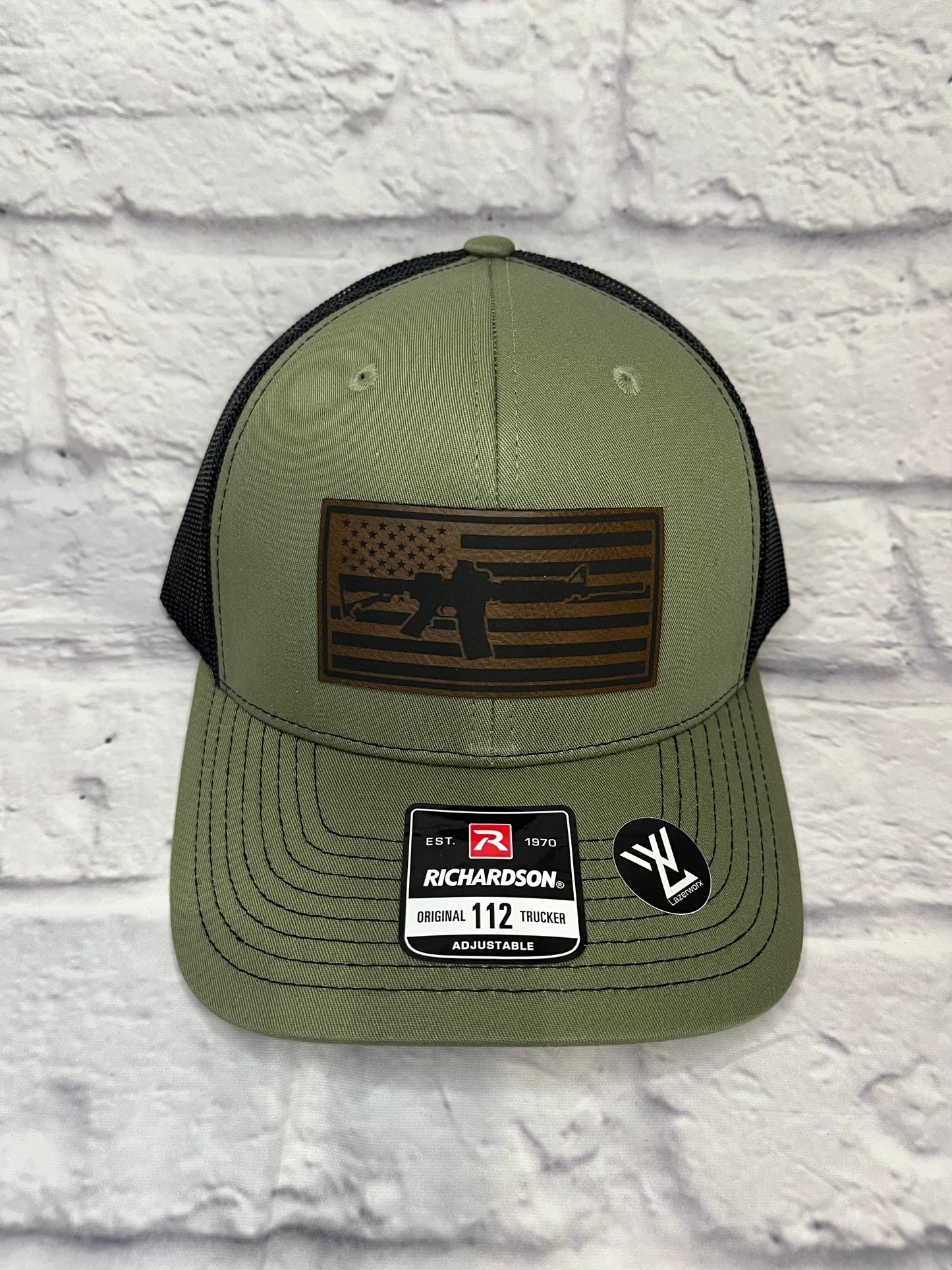 Leatherette Patch Hats