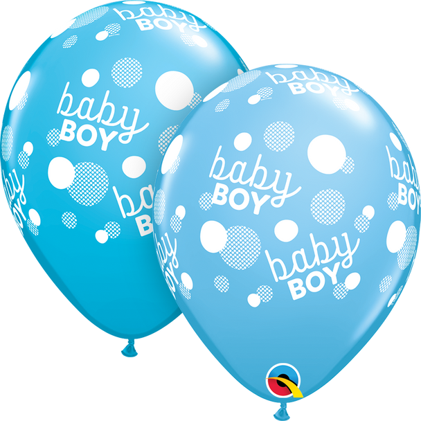 11" Baby Boy Blue Latex