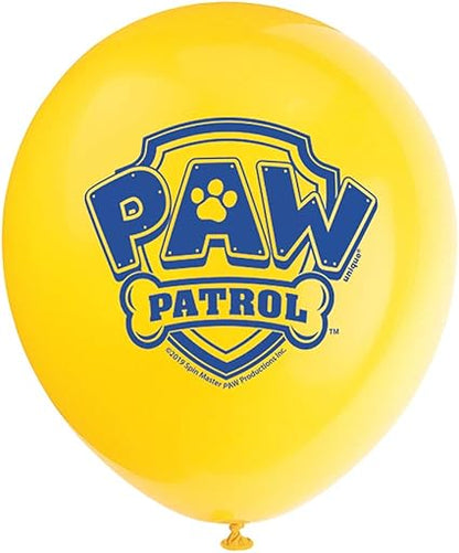 12" Paw Patrol Latex Balloon