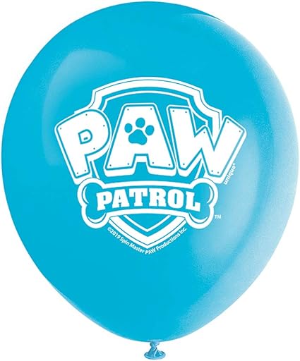 12" Paw Patrol Latex Balloon