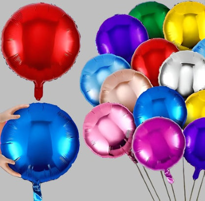 18 Inch Round Foil Balloons