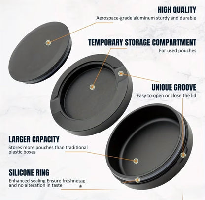 Premium Aluminum Nicotine Pouch Can