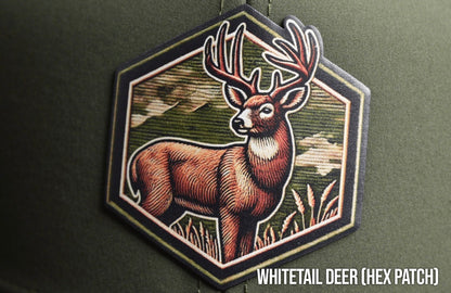 Old school brown camo hunting hat