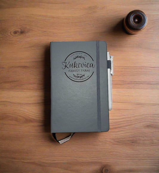 Leatherette notebook