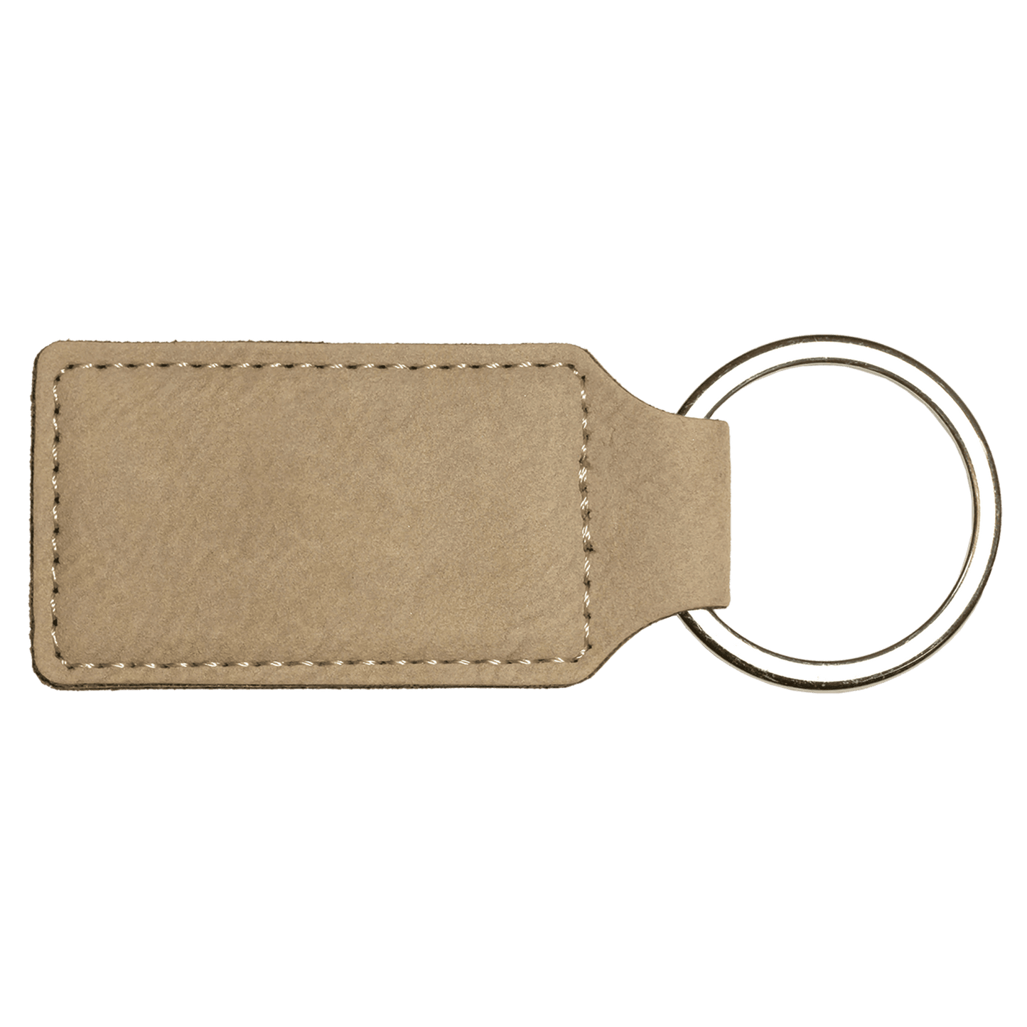 Leatherette keychain blanks (5 pack)