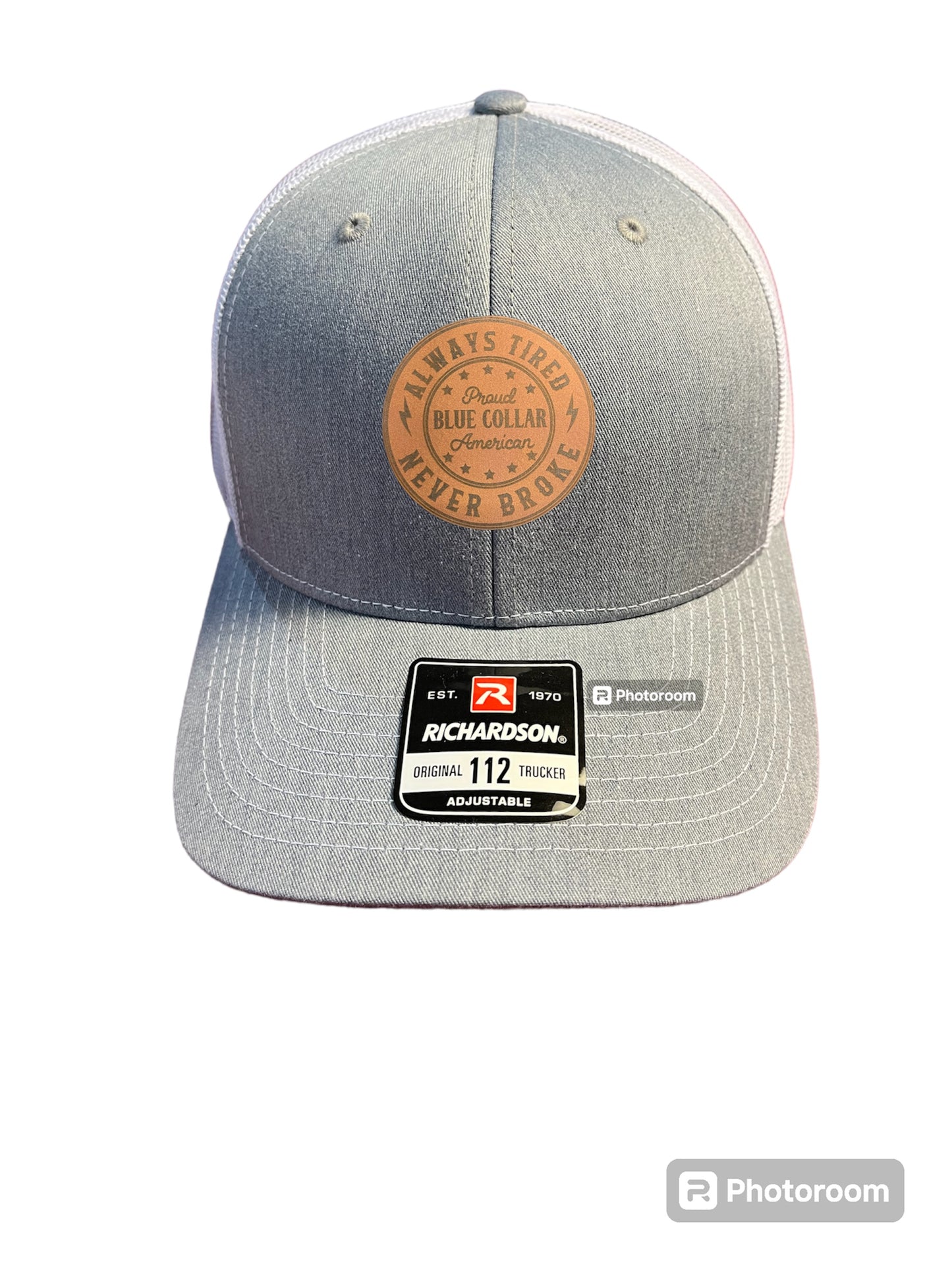 Blue Collar American patch hat