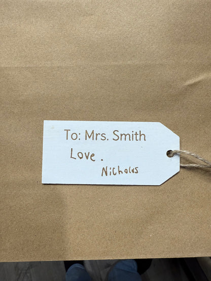 Custom gift tags