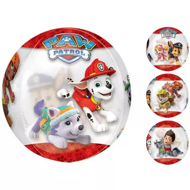 16" PAW Patrol Balloon - See Thru Orbz