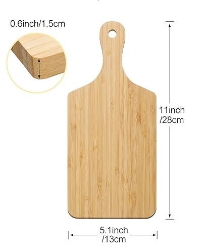 Christmas/ holiday themed bamboo cutting board