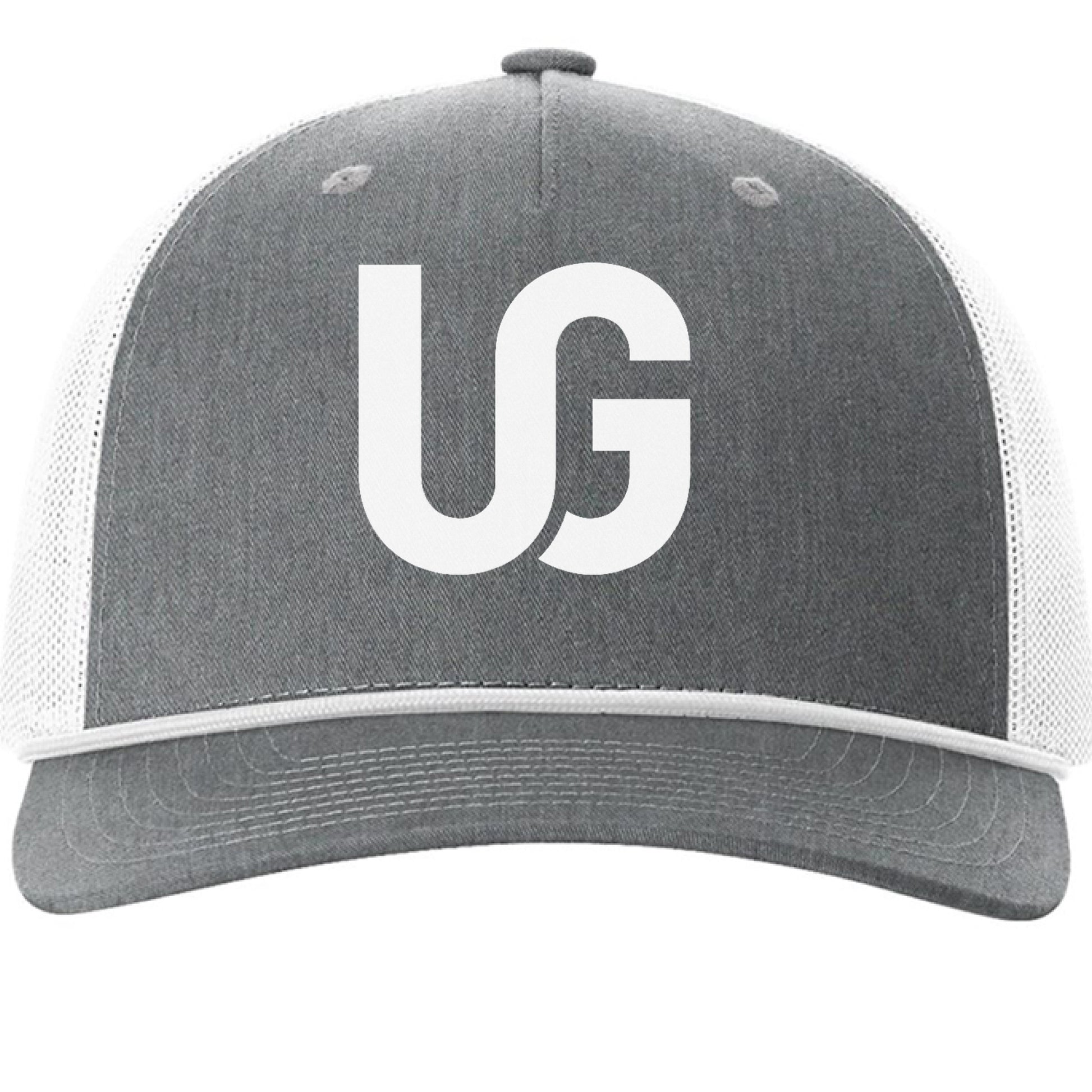 Heather Grey/ White - FRONT