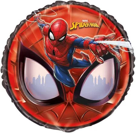 18" Round Spider Man Foil Balloon